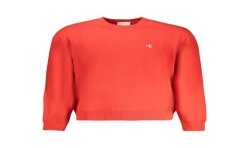 CALVIN KLEIN FELPA SENZA ZIP UOMO ROSSO