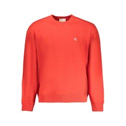 CALVIN KLEIN FELPA SENZA ZIP UOMO ROSSO