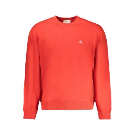 CALVIN KLEIN FELPA SENZA ZIP UOMO ROSSO