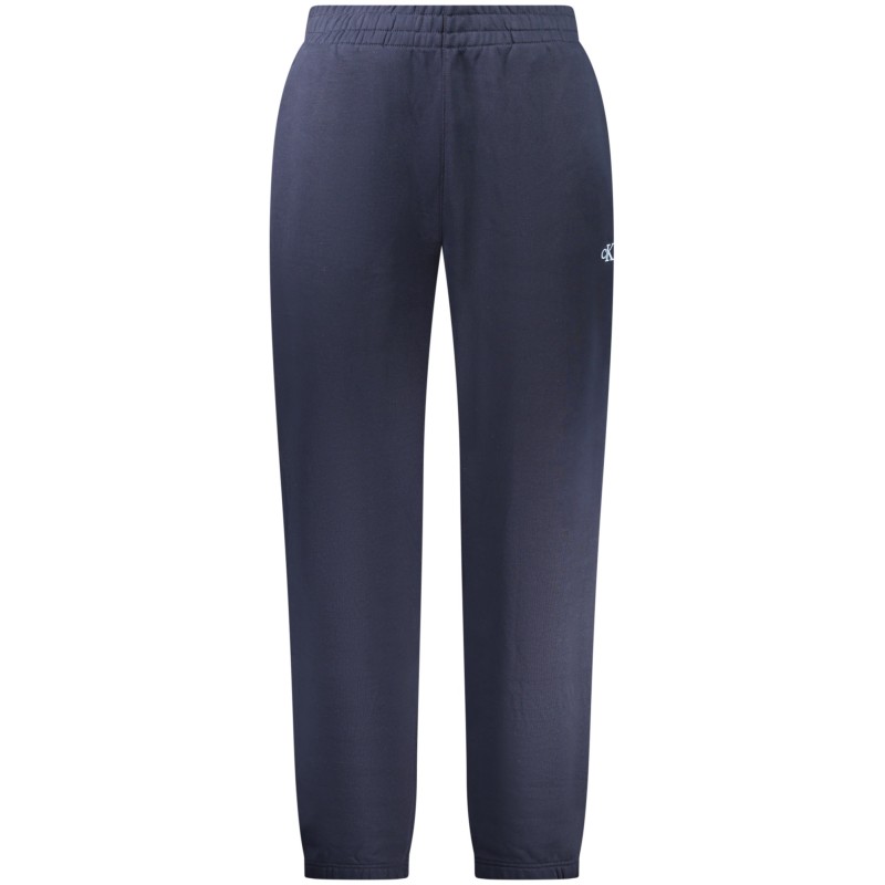 CALVIN KLEIN PANTALONE TUTA LUNGO UOMO BLU