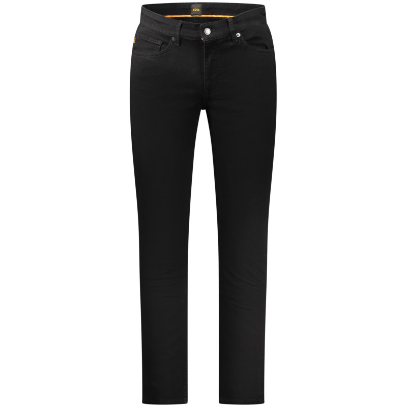 BOSS JEANS DENIM UOMO NERO
