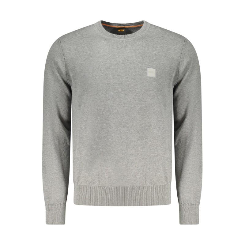 BOSS MAGLIA UOMO GRIGIO