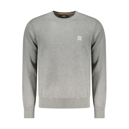 BOSS MAGLIA UOMO GRIGIO