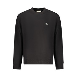 CALVIN KLEIN FELPA SENZA ZIP UOMO NERO