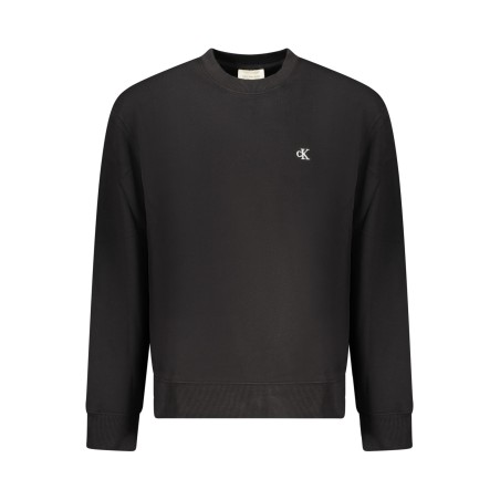 CALVIN KLEIN FELPA SENZA ZIP UOMO NERO