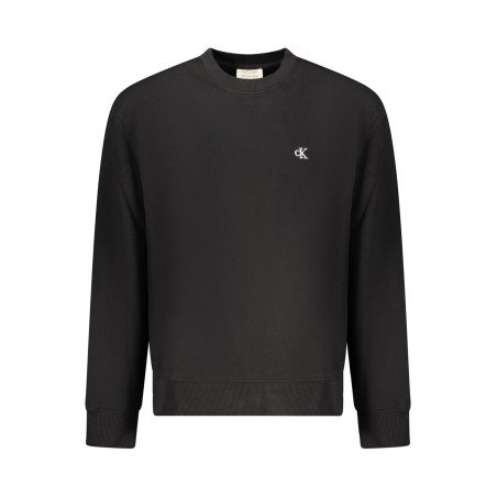 CALVIN KLEIN FELPA SENZA ZIP UOMO NERO