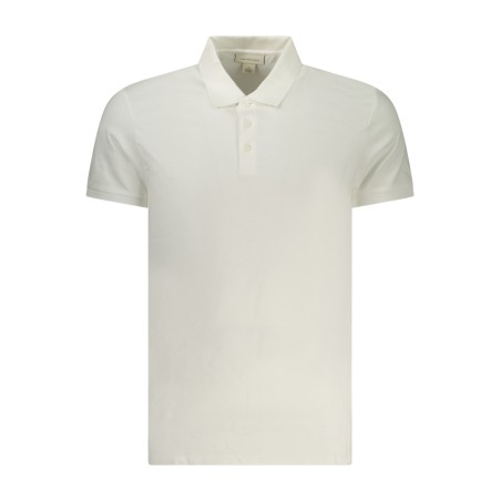 CALVIN KLEIN POLO MANICHE CORTE UOMO BIANCO