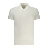 CALVIN KLEIN POLO MANICHE CORTE UOMO BIANCO