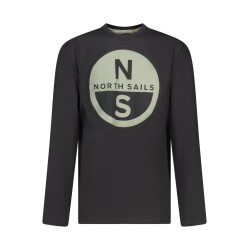 NORTH SAILS T-SHIRT MANICHE LUNGHE BAMBINO NERO