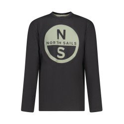 NORTH SAILS T-SHIRT MANICHE LUNGHE BAMBINO NERO