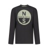 NORTH SAILS T-SHIRT MANICHE LUNGHE BAMBINO NERO