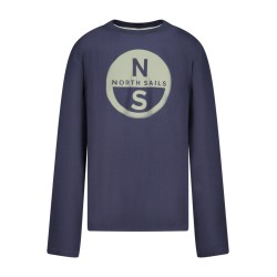 NORTH SAILS T-SHIRT MANICHE LUNGHE BAMBINO BLU