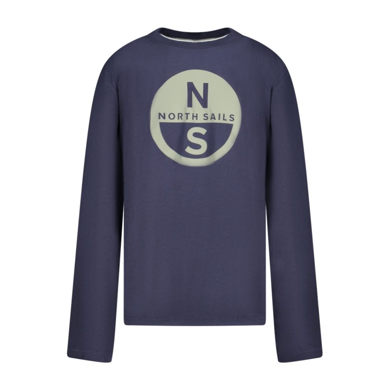 NORTH SAILS T-SHIRT MANICHE LUNGHE BAMBINO BLU