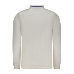 NORWAY 1963 POLO MANICHE LUNGHE UOMO BIANCO