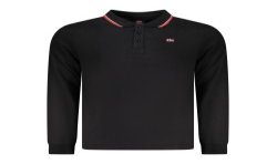 NORWAY 1963 POLO MANICHE LUNGHE UOMO NERO