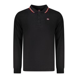 NORWAY 1963 POLO MANICHE LUNGHE UOMO NERO