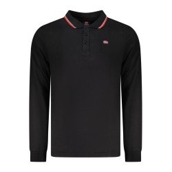 NORWAY 1963 POLO MANICHE LUNGHE UOMO NERO