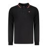 NORWAY 1963 POLO MANICHE LUNGHE UOMO NERO