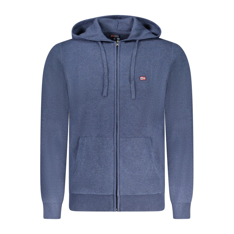 NORWAY 1963 CARDIGAN UOMO BLU