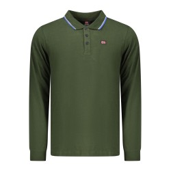 NORWAY 1963 POLO MANICHE LUNGHE UOMO VERDE