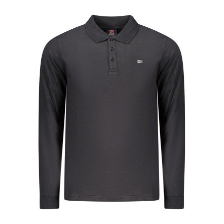 NORWAY 1963 POLO MANICHE LUNGHE UOMO NERO