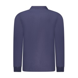 NORWAY 1963 POLO MANICHE LUNGHE UOMO BLU