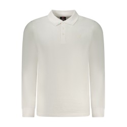 NORWAY 1963 POLO MANICHE LUNGHE UOMO BIANCO