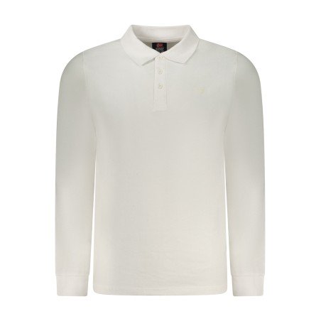 NORWAY 1963 POLO MANICHE LUNGHE UOMO BIANCO