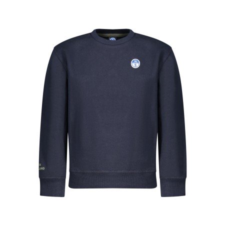 NORTH SAILS FELPA SENZA ZIP BAMBINO BLU