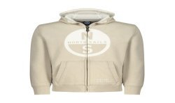 NORTH SAILS FELPA CON ZIP BAMBINO BEIGE
