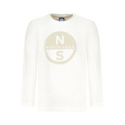 NORTH SAILS T-SHIRT MANICHE LUNGHE BAMBINO BIANCO