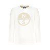 NORTH SAILS T-SHIRT MANICHE LUNGHE BAMBINO BIANCO