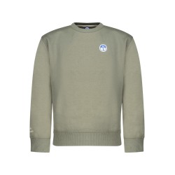 NORTH SAILS FELPA SENZA ZIP BAMBINO VERDE