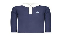 NORTH SAILS POLO MANICHE LUNGHE BAMBINO BLU