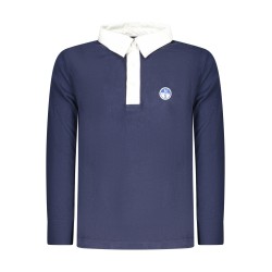 NORTH SAILS POLO MANICHE LUNGHE BAMBINO BLU