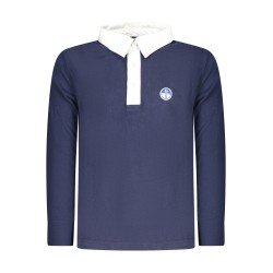 NORTH SAILS POLO MANICHE LUNGHE BAMBINO BLU