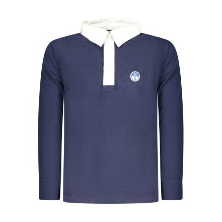 NORTH SAILS POLO MANICHE LUNGHE BAMBINO BLU