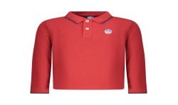 NORTH SAILS POLO MANICHE LUNGHE BAMBINO ROSSO