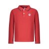 NORTH SAILS POLO MANICHE LUNGHE BAMBINO ROSSO