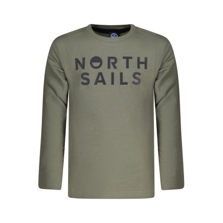 NORTH SAILS T-SHIRT MANICHE LUNGHE BAMBINO VERDE
