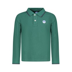 NORTH SAILS POLO MANICHE LUNGHE BAMBINO VERDE