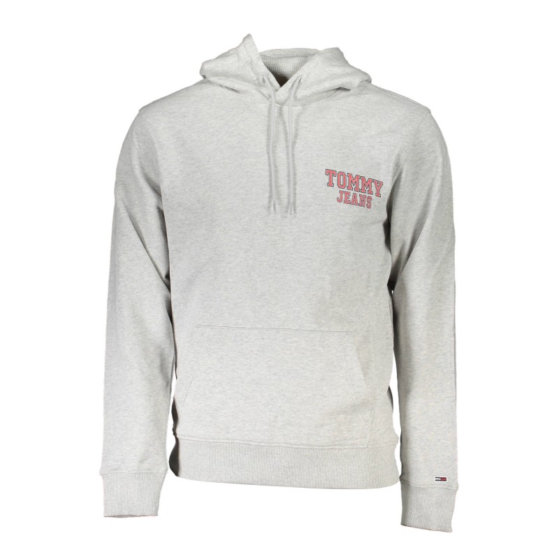 TOMMY HILFIGER FELPA SENZA ZIP UOMO GRIGIO