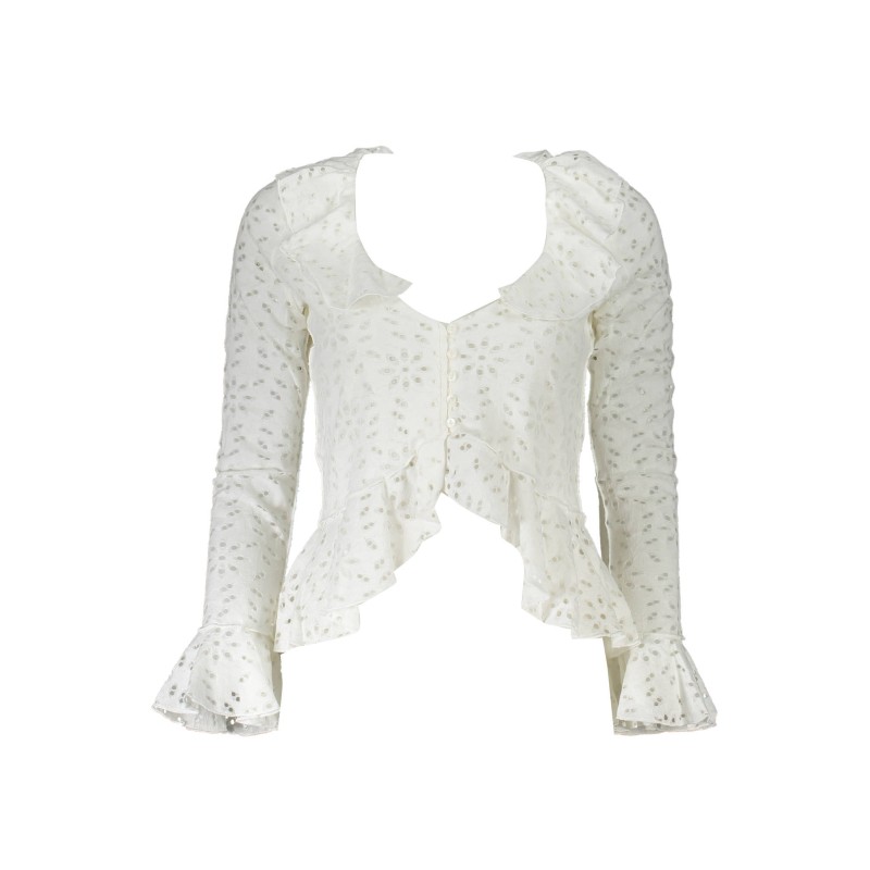 DESIGUAL CAMICIA MANICHE LUNGHE DONNA BIANCO