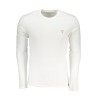 GUESS JEANS T-SHIRT MANICHE LUNGHE UOMO BIANCO