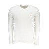 GUESS JEANS T-SHIRT MANICHE LUNGHE UOMO BIANCO