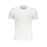 GUESS JEANS T-SHIRT MANICHE CORTE UOMO BIANCO