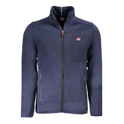 NORWAY 1963 FELPA CON ZIP UOMO BLU