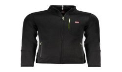 NORWAY 1963 FELPA CON ZIP UOMO NERO