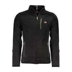 NORWAY 1963 FELPA CON ZIP UOMO NERO