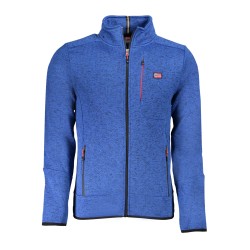 NORWAY 1963 FELPA CON ZIP UOMO BLU